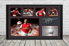 Pôster fotográfico assinado por Thierry Henry impressão futebol Arsenal FC memorabilia comprar usado  Enviando para Brazil