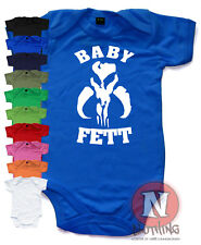 Baby fett babygrow for sale  RUSHDEN