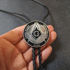 Colar de casamento maçônico Maçonaria medalha G bola bolo gravata ocidental, usado comprar usado  Enviando para Brazil