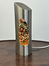 Lampe acier brossé d'occasion  Claye-Souilly