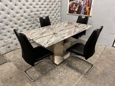 Grey real marble for sale  SALFORD