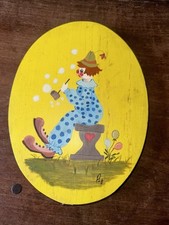 Hand painted clown for sale  Blanket