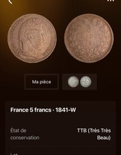 Argent louis philippe d'occasion  Saint-Loubès
