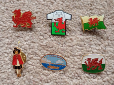 Wales theme pin for sale  SWINDON