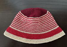 Cappello uncinetto cotone usato  Milano