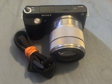 Câmera sem espelho Sony NEX-3F 16MP com lente 18-55mm comprar usado  Enviando para Brazil
