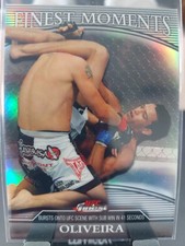 Charles Oliveira FM-CO Finest Moments 2011 Topps UFC Finest X-Refractor #130/288, usado comprar usado  Enviando para Brazil