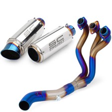 Usado, Sistema completo para Yamaha MT-09 FZ09 2014-2020 tubo de escape silenciador azul link frontal comprar usado Usado, Sistema completo para Yamaha MT-09 FZ09 2014-2020 tubo de escape silenciador azul link frontal comprar usado  Enviando para Brazil
