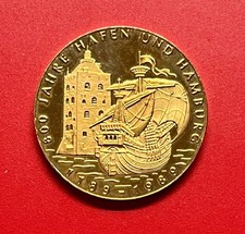 Medaille hamburg 800 gebraucht kaufen  Unterhaching