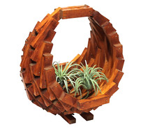 Wood block planter for sale  Kenosha