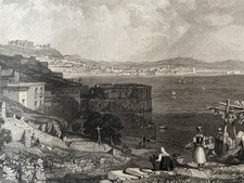Incisione acciaio 1832 usato  Marano di Napoli