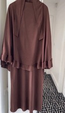 Piece brown crepe for sale  BRADFORD