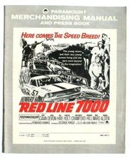 Folleto de prensa manual de merchandising Red Line 7000 1965 de colección (Caan Devon) segunda mano  Embacar hacia Mexico