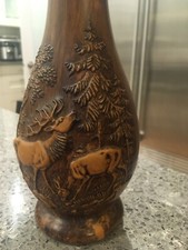 Vaso vintage dos anos 1970 ou 80. Design de alce caribu comprar usado  Enviando para Brazil