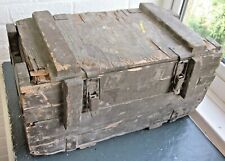 Ammunition wooden box. for sale  LUTON