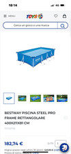 Bestway rettangolare usato  Villa Celiera