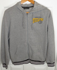 Jaqueta Junk Food Clothing Pittsburgh Steelers Masculina Cinza FIELD GOAL FLEECE L/S M comprar usado  Enviando para Brazil