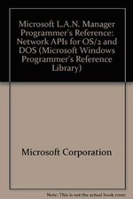 MICROSOFT LAN MANAGER PROGRAMMER'S REFERENCE: NETWORK API By Microsoft comprar usado  Enviando para Brazil
