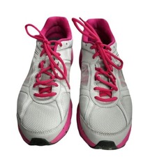Tênis de corrida Nike air implacável 3 tênis feminino tamanho 10 rosa cinza comprar usado  Enviando para Brazil