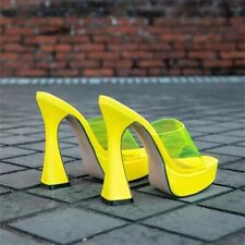Damen transparent pantoletten gebraucht kaufen  Hiddenhausen