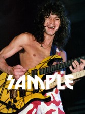  EDDIE VAN HALEN GUITARRA PESCOÇO DUPLO PÔSTER PERSONALIZADO 24X34 1983 CONCERTO AO VIVO , usado comprar usado  Enviando para Brazil