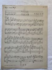 Manoscritto musicale amedeo usato  Villarbasse