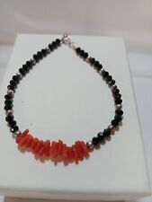 Bracciale corallo onice usato  Napoli