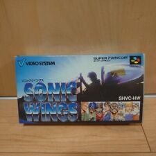 SONIC WINGS Nintendo Super Famicom SNES REG CARD Super Famicom, USADO do JAPÃO comprar usado  Enviando para Brazil