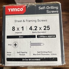 Sheet framing screws for sale  HARROW