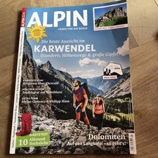 Zeitschrift alpin ausgabe gebraucht kaufen  Weilheim