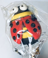 Vintage 2001 Extreme LADYBUG Jelly Pop recipiente de doces chiclete EASTER BUG comprar usado  Enviando para Brazil