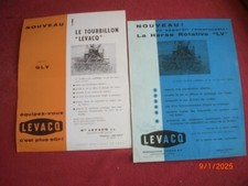 Herses levacq brochure d'occasion  Expédié en Belgium