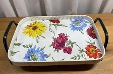 Tablett serviertablett 60er gebraucht kaufen  Hummeltal