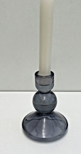 Bougeoir verre fumé d'occasion  Hornaing
