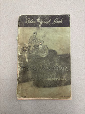Usado, Feito nos EUA Genuíno Harley-Davidson Sportster Riders Manual 1958 Parte #99466-58 comprar usado  Enviando para Brazil