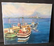 Tableau huile bord d'occasion  Toulouse-
