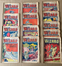 Wizard comic complete for sale  LLANTWIT MAJOR