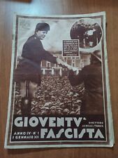Gioventù fascista 1934 usato  Trappeto