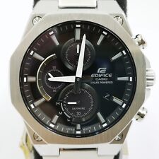 Relógio masculino solar cronógrafo preto CASIO EDIFICE EFS-S570YD-1AJF novo na caixa, usado comprar usado  Enviando para Brazil