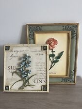 Flower wall plaques for sale  BEDFORD