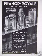 Publicité 1948 franor d'occasion  Compiègne