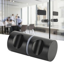Puxador de porta de vidro de aço inoxidável furo único para banheiro FG comprar usado  Enviando para Brazil