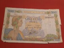 500 francs paix usato  San Giorgio Piacentino