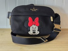 Bolsa Kate Spade New York Designer Disney X Minnie Mouse cinto preto em excelente estado usado  comprar usado  Enviando para Brazil
