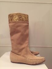 Pinko stivali beige usato  Milano
