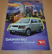 Daihatsu IAA Frankfurt Motor Show 1995 Broszura Broszura Prospekt Rocky Cuore Charade na sprzedaż  PL