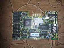 Placa de vídeo ISA 16bit 512Kb AHEAD V5000-50PC-B AVGA/DELUXE 5.0 REV H4 testada, usado comprar usado  Enviando para Brazil