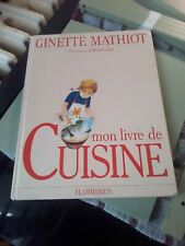 Livre cuisine mathiot d'occasion  Longué-Jumelles