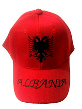 NOVO CHAPÉU-TAMPA ALBÂNIA COM ÁGUIA-LEMBRANÇA ALBANESA-BORDADO ÁGUIA ALBÂNIA comprar usado NOVO CHAPÉU-TAMPA ALBÂNIA COM ÁGUIA-LEMBRANÇA ALBANESA-BORDADO ÁGUIA ALBÂNIA comprar usado  Enviando para Brazil