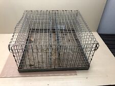 Gaiola dupla de arame de metal para coelho animal pequeno para transporte/exibição/decoração agrícola comprar usado  Enviando para Brazil